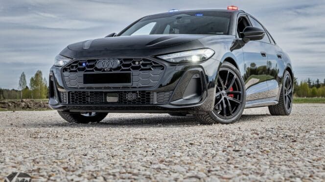 Audi A5 policja