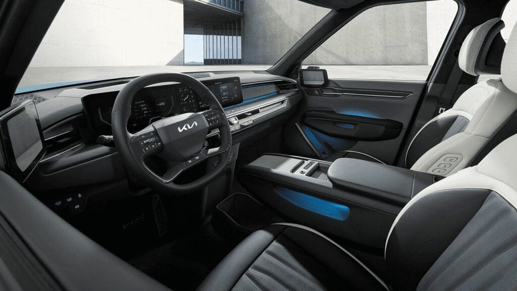 Kia EV9 wnętrze