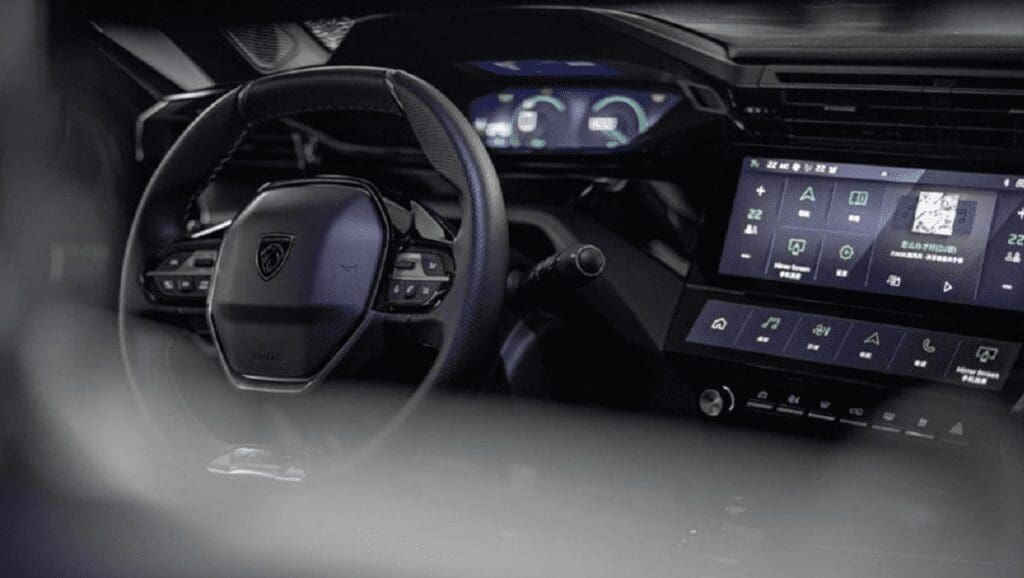 Peugeot 408X wnętrze