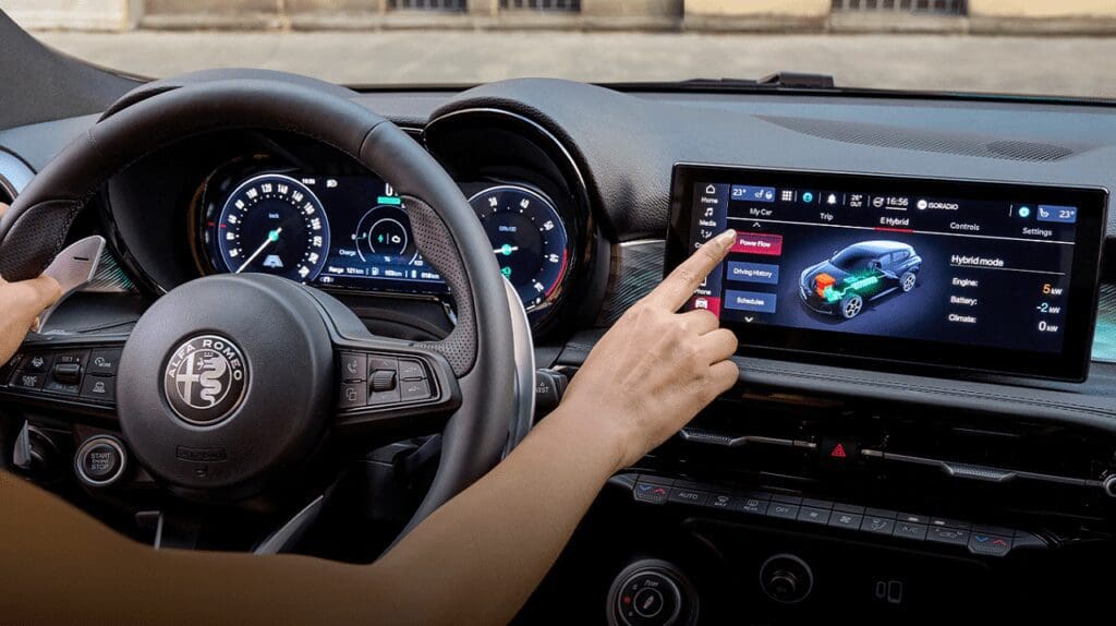 Alfa Romeo Tonale 2023 wnętrze