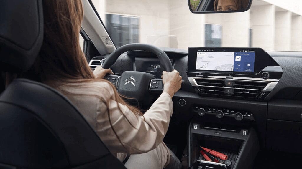 Citroen C4 X wnętrze