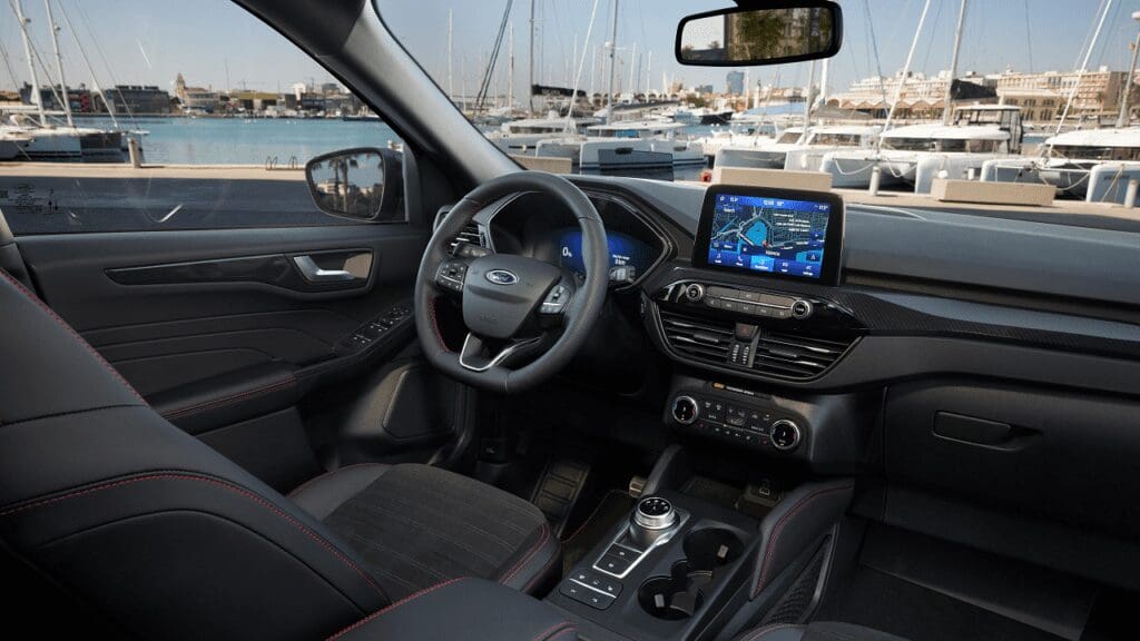 Ford Kuga Graphite Tech Edition wnętrze