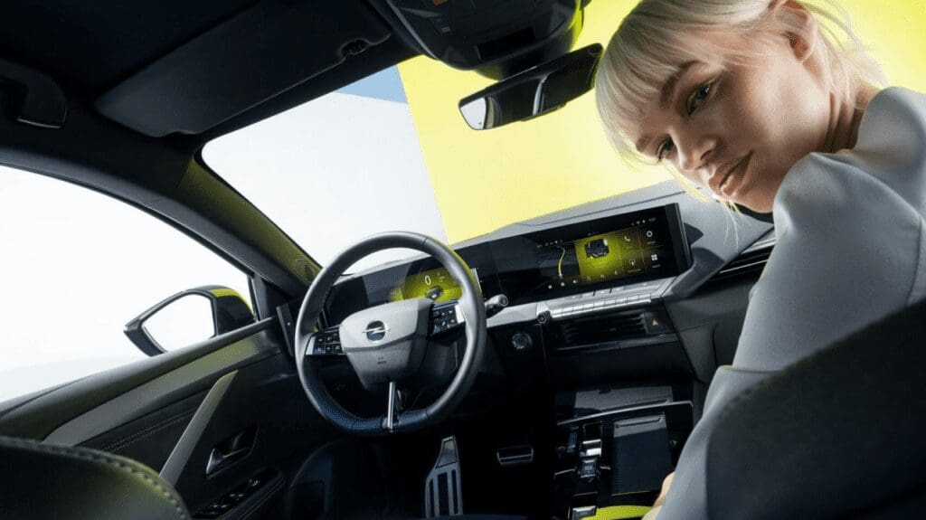 Opel Astra GSe 2023 wnętrze