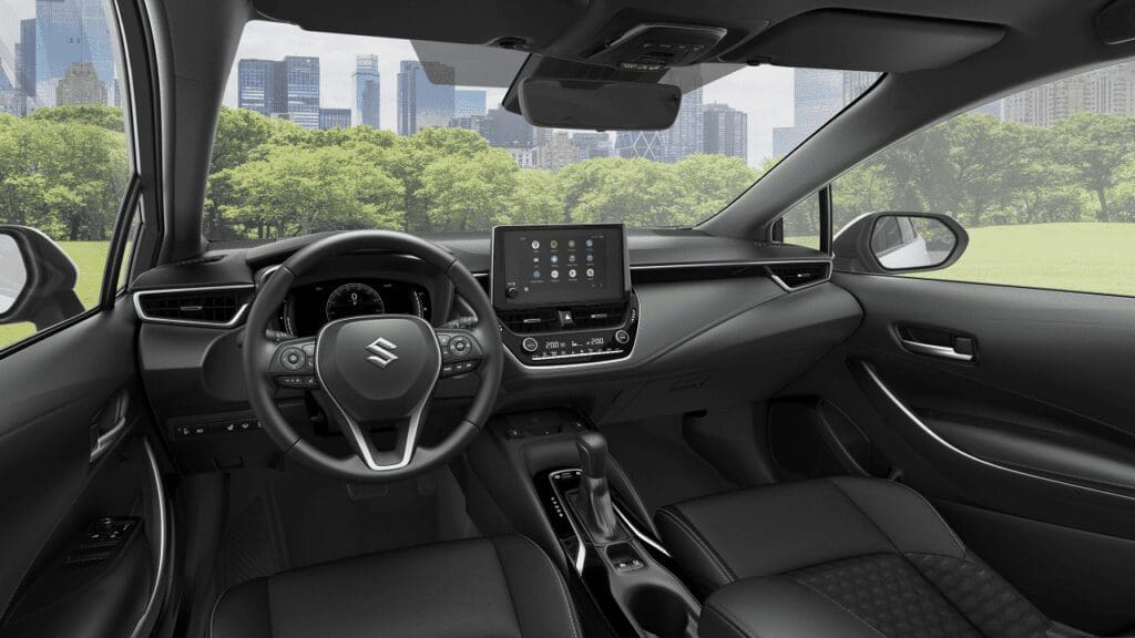 Suzuki Swace 2023 wnętrze
