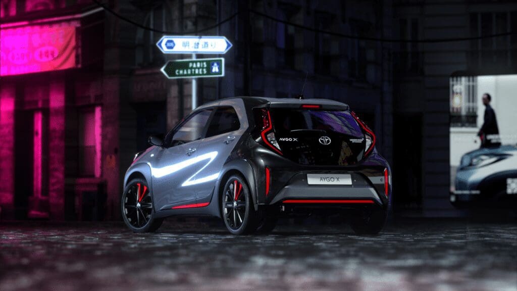 Toyota Aygo X tył