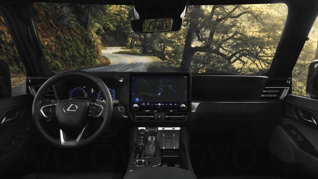lexus GX 3 wnętrze