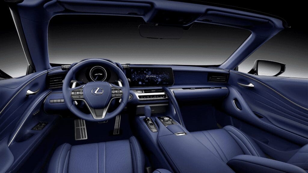 Lexus LC 500  wnętrze