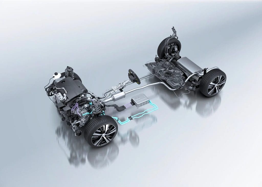 Peugeot hybrid 48V