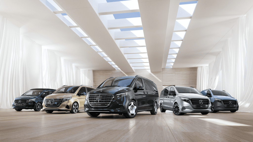 mercedes nowa gama vanów 2024