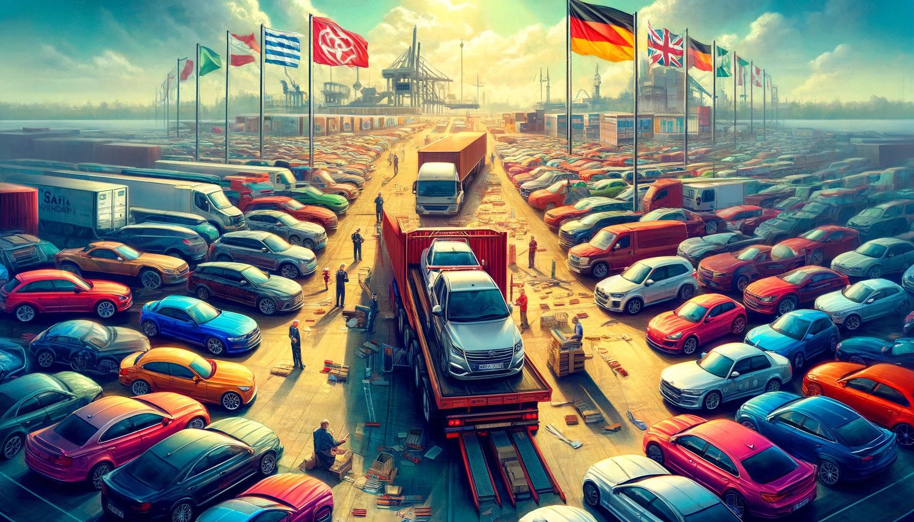 import samochodów używanych 2024