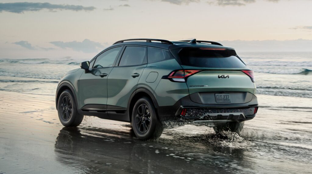 nowa Kia Sportage 2025 hybrydowy układ napędowy kompaktowy crossover