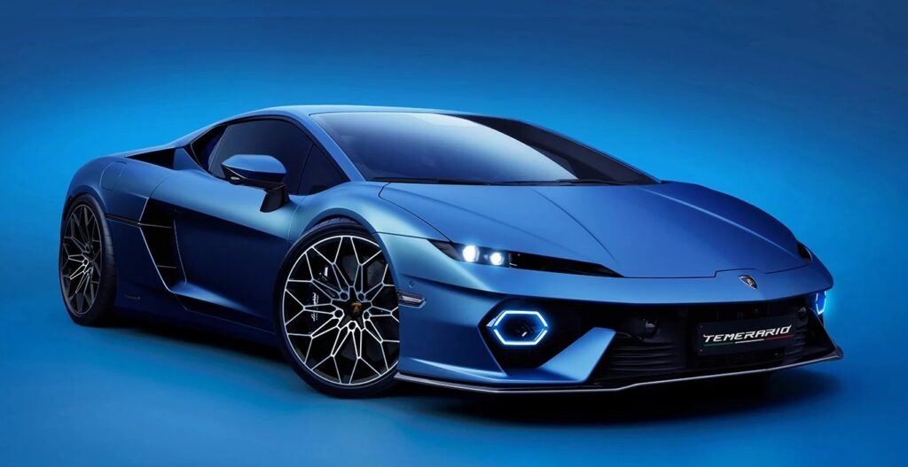 Premiera Lamborghini Temerario 2024 samochód wyścigowy hybrydowy silnik V8 Biturbo