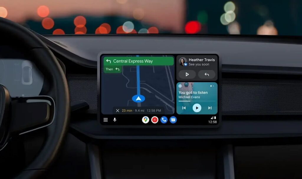 android auto aplikacja nawigacja muzyka