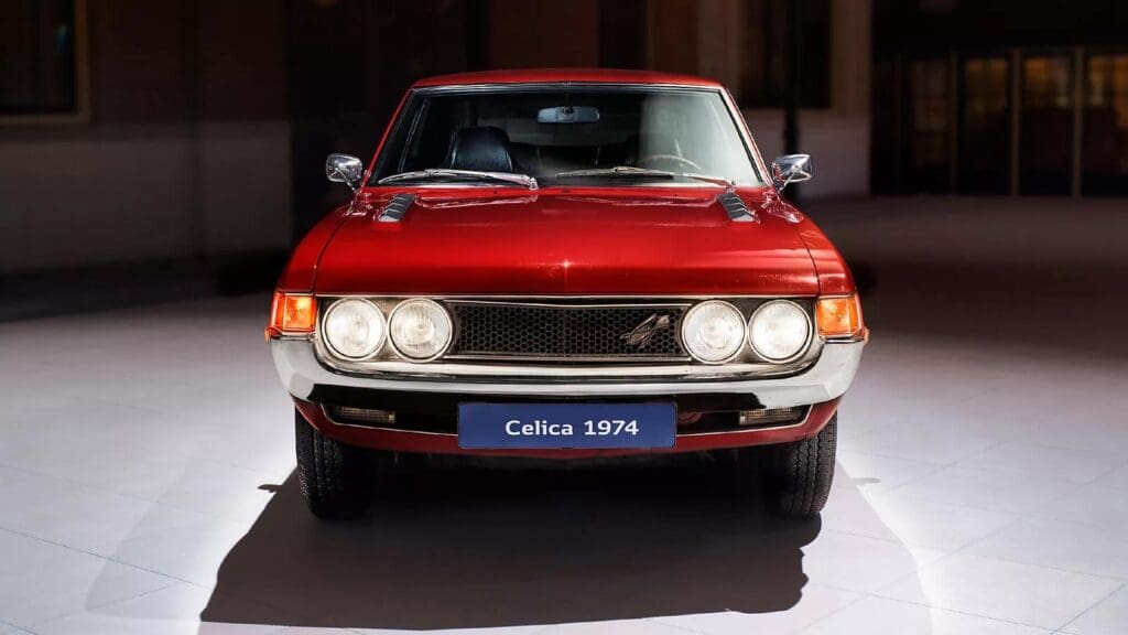 Toyota Celica 2025, zdjęcie modelu z 1974
