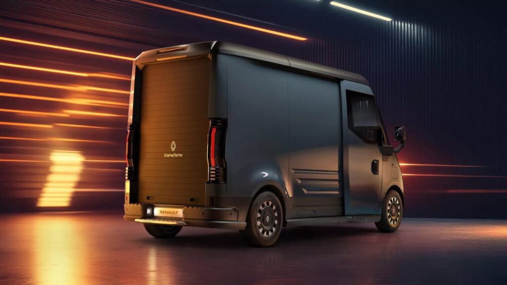 elektryczne Renault Estafette