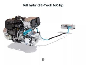 silnik full hybrid E-Tech 160