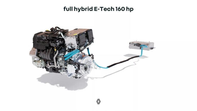 silnik full hybrid E-Tech 160