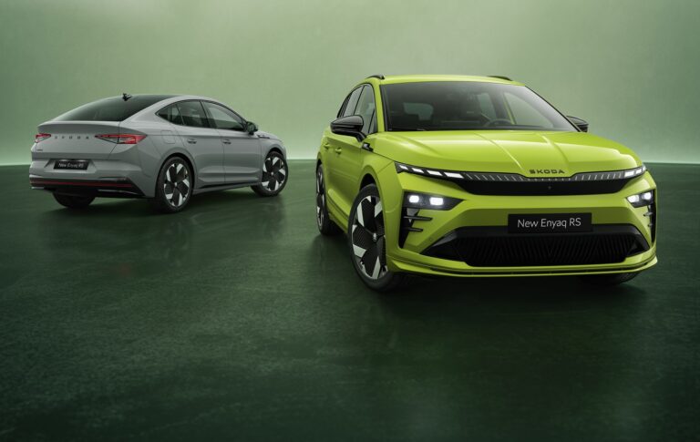 nowa Skoda Enyaq RS 2025