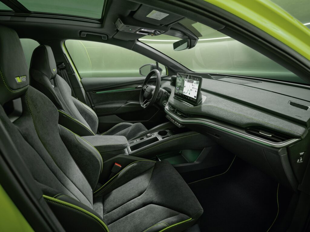 sportowy Enyaq Coupe RS