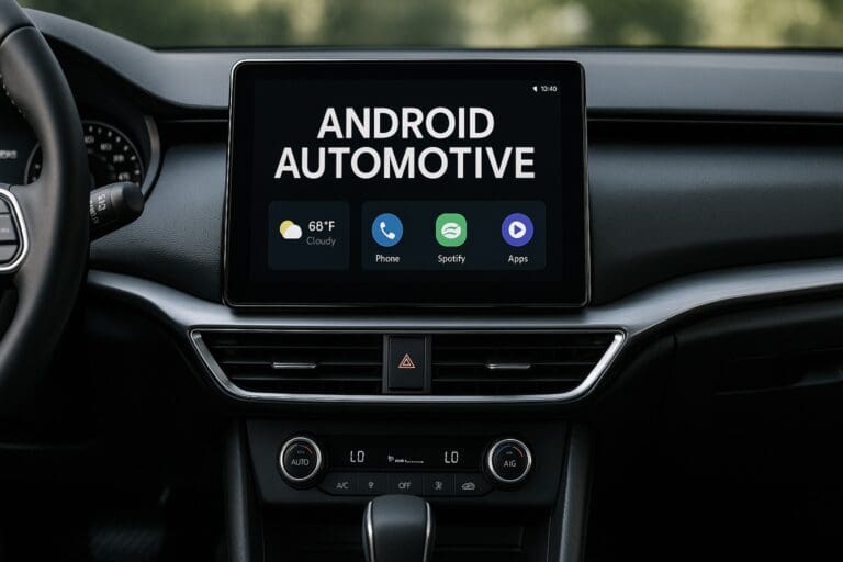 Android Automotive w samochodach grupy Stellantis