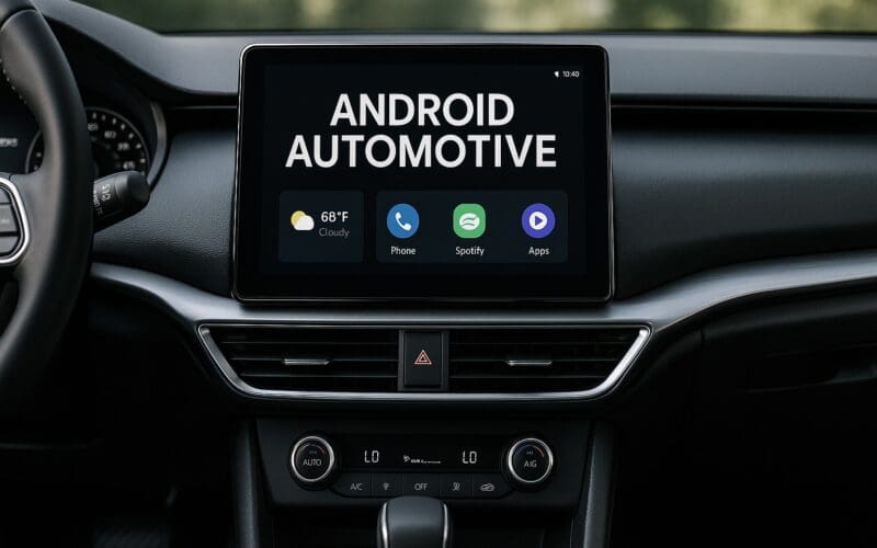 Android Automotive w samochodach grupy Stellantis