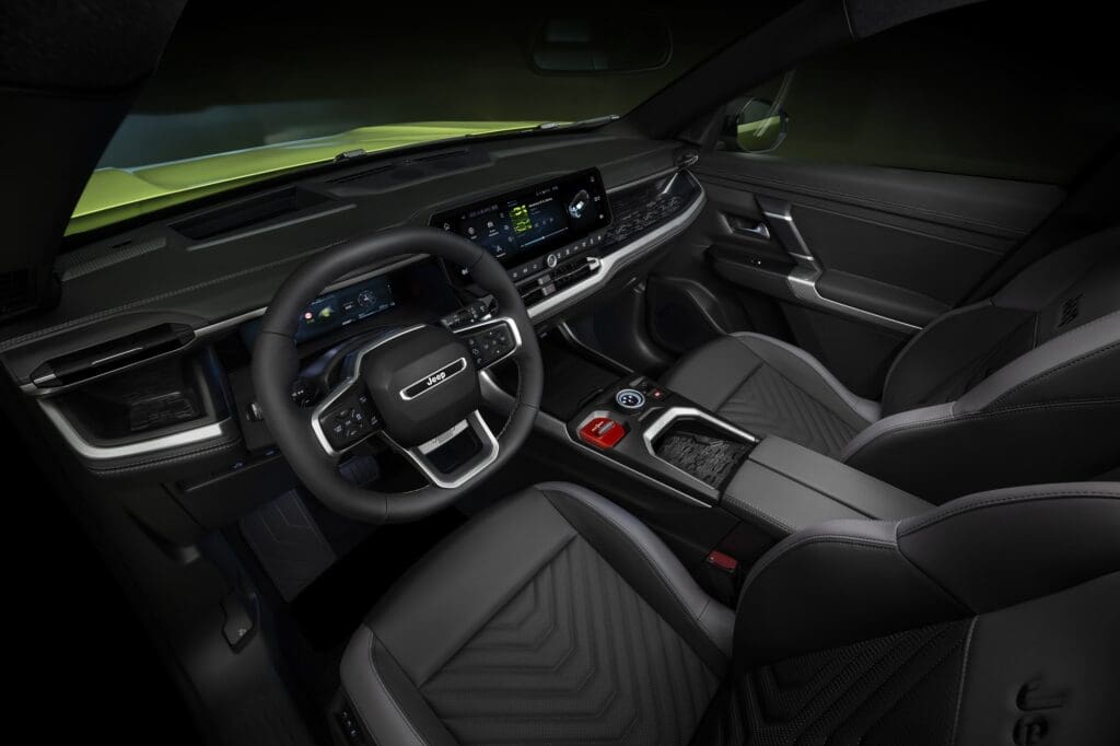 Jeep Compass to nowoczesne wnętrze