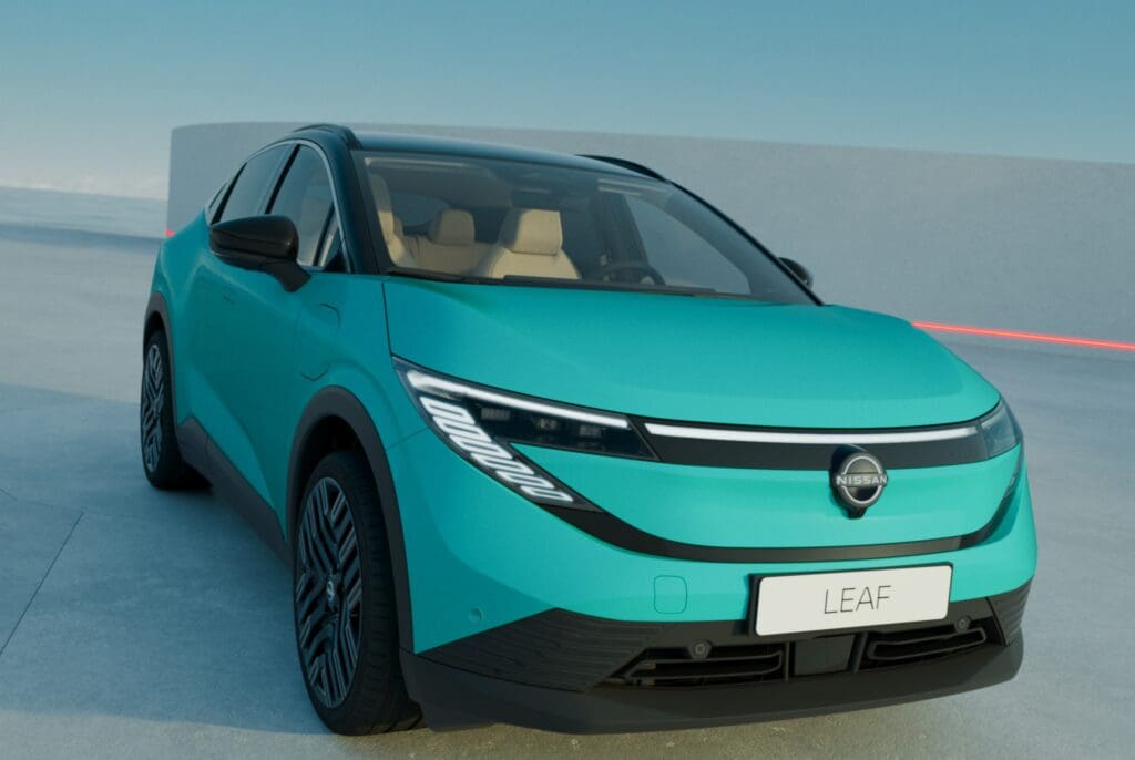 nowy Nissan Leaf coupe