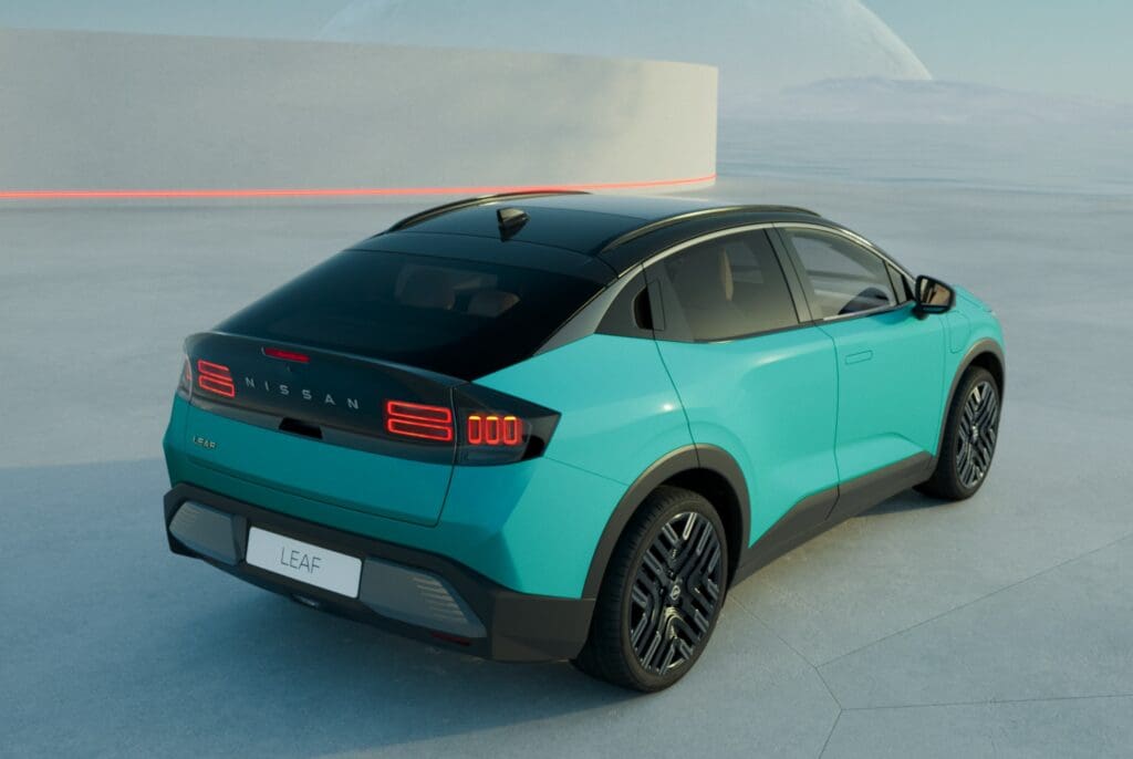 Nowy tył Leaf 2025