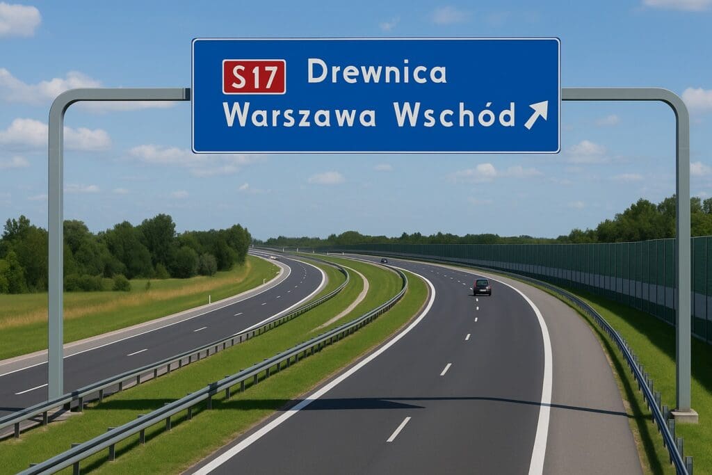droga ekspresowa S17 koło Warszawy