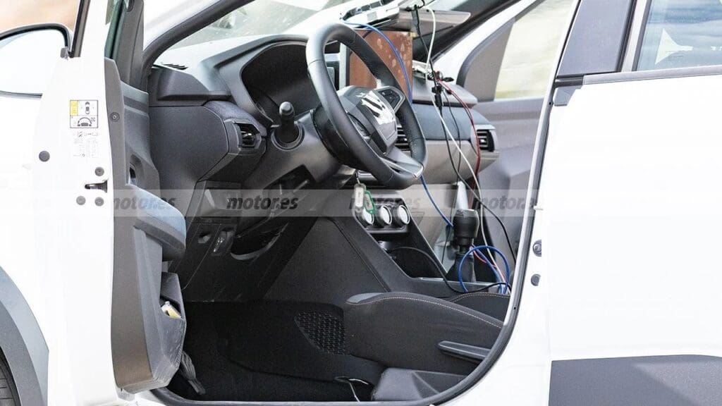 wnętrze nowej Dacii Sandero