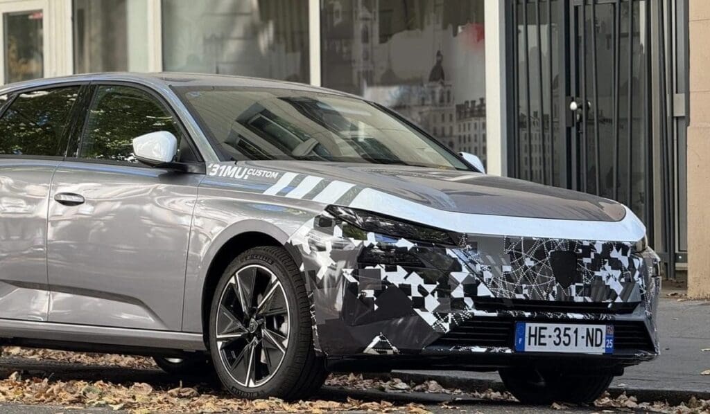facelifting Peugeot 308