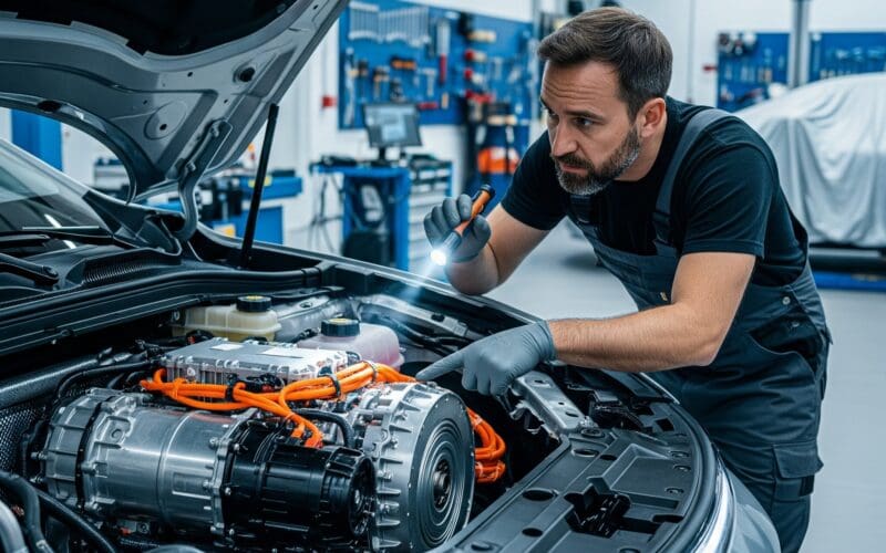 samochody elektryczne się psują